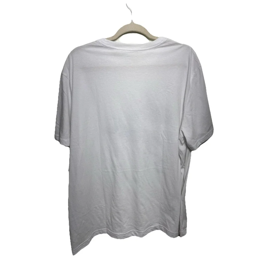 NWT Banana Republic Premium Wash Mountain Graphic Tee Mens XL White